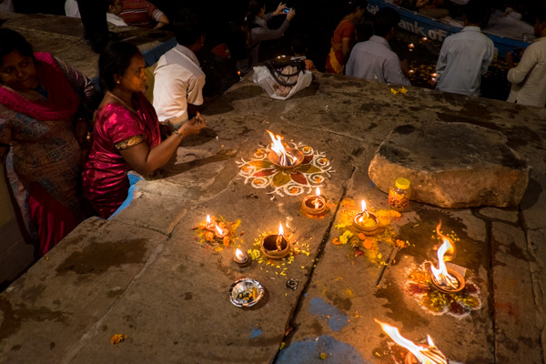 Candles at the Ganges