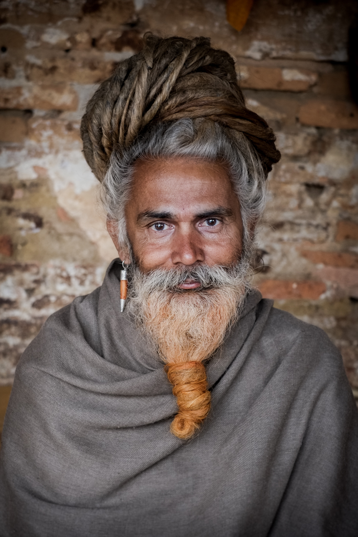 Holy man in India